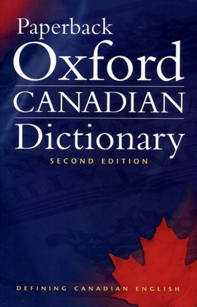 Paperback Oxford Canadian Dictionary