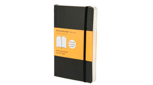 Moleskine Classic Notebook, Pocket, Ruled, Black, Soft Cover (3.5 x 5.5)