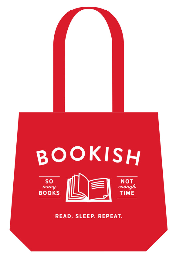 Indie Bookish Canvas Tote Bag