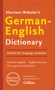 Merriam-Webster’s German-English Dictionary