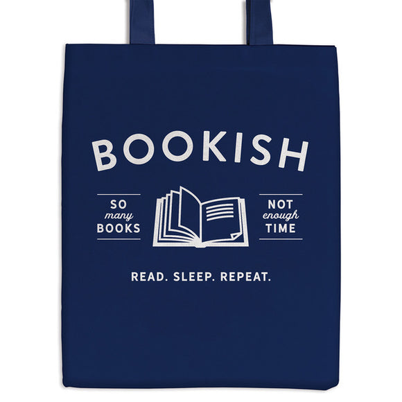 Bookish Canvas Tote Bag