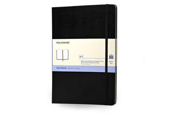 Moleskine Art Plus Sketchbook, A4, Black, Hard Cover (12 x 8.5)