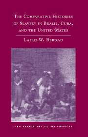 The Comparative Histories of Slavery in Brazil, Cuba, and the United States