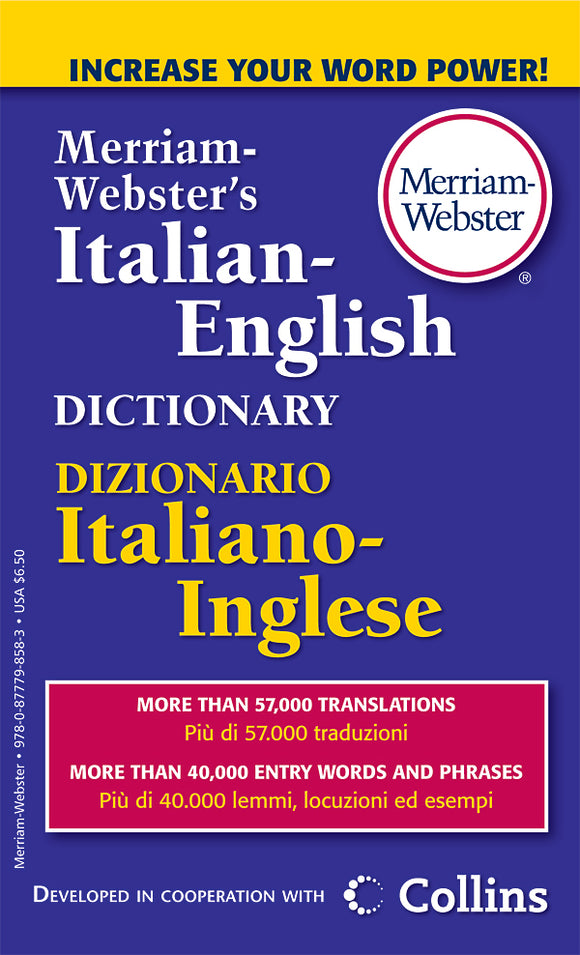 Merriam-Webster’s Italian-English Dictionary