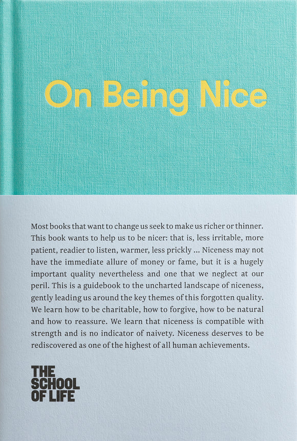 On Being Nice
