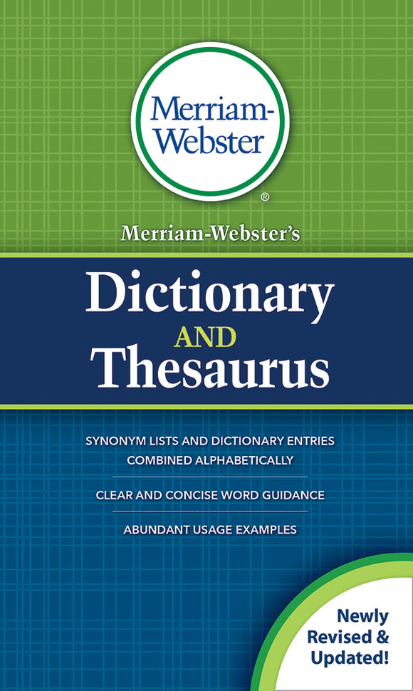 Merriam-Webster’s Dictionary and Thesaurus