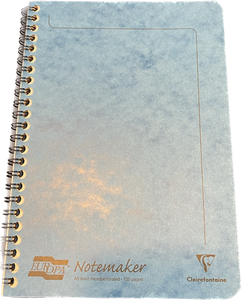 Europa Wirebound Lined Notebook medium 4855z